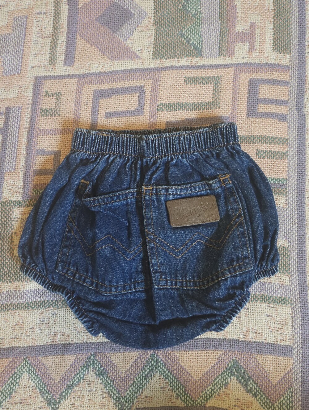 Wrangler Jean Baby Diaper Cover Size 6 Months